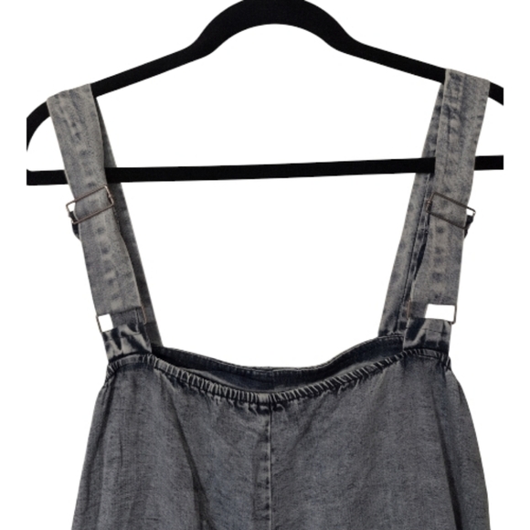 Oli & Hali Pleated Detail Crop Wide Leg Romper NWOT - Picture 7 of 11